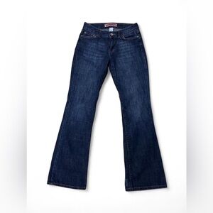 Gap Women's Dark Blue Low Rise Bootcut Jeans